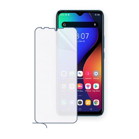 SChitec Infinix Hot 10 Play Uyumlu Ön Yüzey Nano Şeffaf Hidrojel Ekran Koruyucu