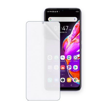 SChitec Infinix Hot 10T Uyumlu Ön Yüzey Nano Şeffaf Hidrojel Ekran Koruyucu