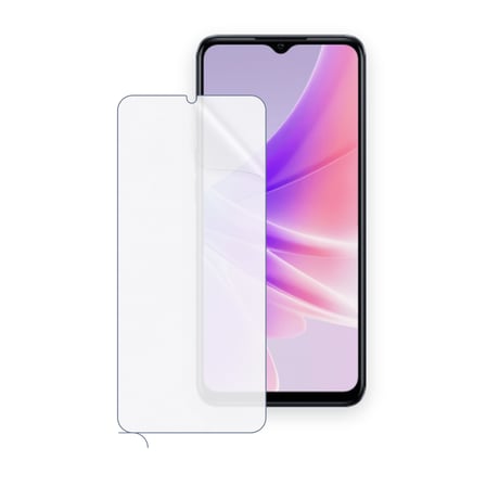SChitec OPPO A77 5G Uyumlu Ön Yüzey Nano Şeffaf Hidrojel Ekran Koruyucu