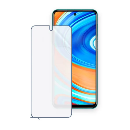 SChitec Redmi Note 9 Pro（Overseas edition） Uyumlu Ön Yüzey Nano Şeffaf Hidrojel Ekran Koruyucu