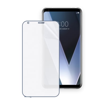 SChitec LG V30 Plus Uyumlu Ön Yüzey Nano Şeffaf Hidrojel Ekran Koruyucu