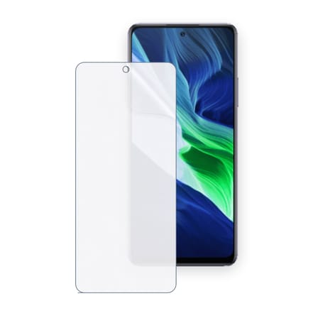 SChitec Infinix Note 10 Pro Uyumlu Ön Yüzey Nano Şeffaf Hidrojel Ekran Koruyucu