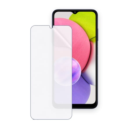 SChitec SAMSUNG Galaxy A03S Uyumlu Ön Yüzey Nano Şeffaf Hidrojel Ekran Koruyucu