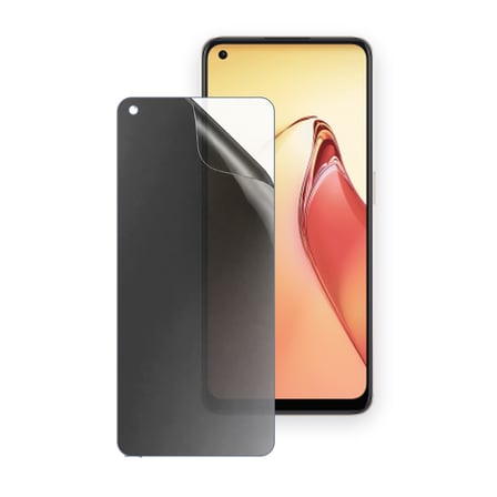 SChitec OPPO Reno8 (China) Uyumlu Ön Yüzey Hayalet Privacy Hidrojel Ekran Koruyucu