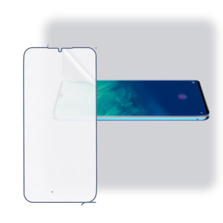 SChitec ZTE Axon 10 Pro 5G Uyumlu Ön Yüzey Nano Şeffaf Hidrojel Ekran Koruyucu