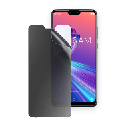 SChitec ASUS Zenfone Max Pro m2 Uyumlu Ön Yüzey Hayalet Privacy Hidrojel Ekran Koruyucu
