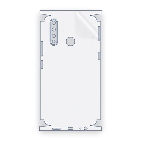 SChitec VIVO Z5 X Uyumlu Fullbody Arka Kaplama Hidrojel Koruyucu Film