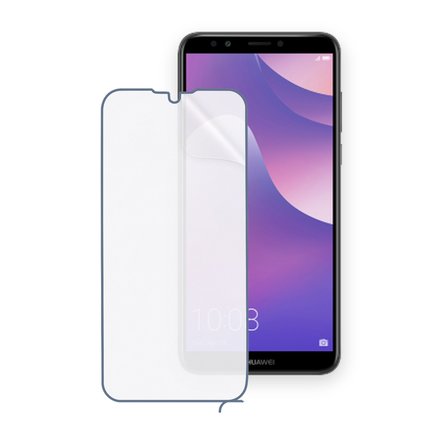 SChitec HUAWEI Y7 Pro (2019) Uyumlu Ön Yüzey Nano Şeffaf Hidrojel Ekran Koruyucu