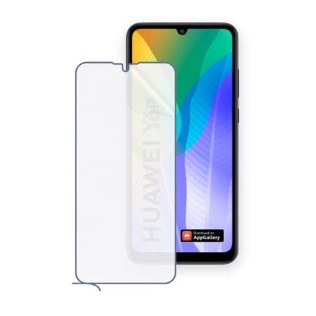 SChitec HUAWEI Y6P Uyumlu Ön Yüzey Nano Şeffaf Hidrojel Ekran Koruyucu