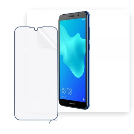 SChitec HUAWEI Y5 (2019) Uyumlu Ön Yüzey Nano Şeffaf Hidrojel Ekran Koruyucu