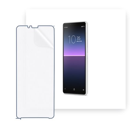 SChitec SONY Xperia 10 II Uyumlu Ön Yüzey Nano Şeffaf Hidrojel Ekran Koruyucu