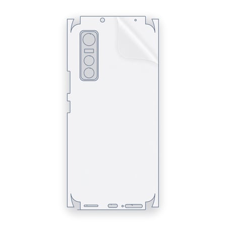 SChitec VIVO S7e Uyumlu Fullbody Arka Kaplama Hidrojel Koruyucu Film