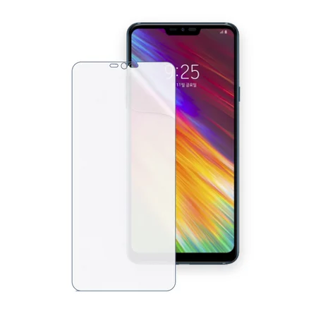 SChitec LG Q9 Uyumlu Ön Yüzey Nano Şeffaf Hidrojel Ekran Koruyucu
