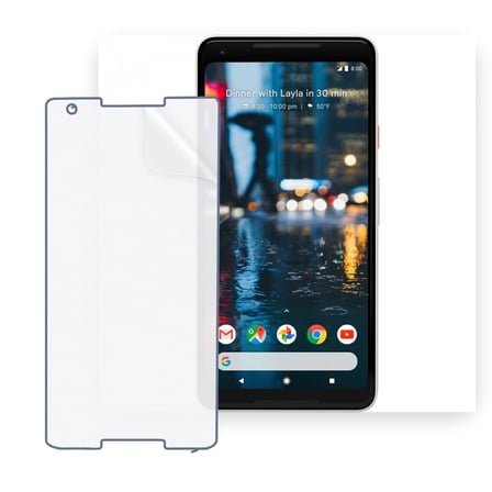 SChitec Google Pixel 2 XL Uyumlu Ön Yüzey Nano Şeffaf Hidrojel Ekran Koruyucu