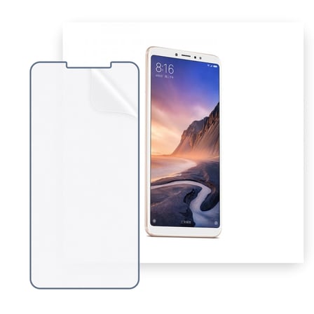 SChitec Xiaomi Max 3 Uyumlu Ön Yüzey Nano Şeffaf Hidrojel Ekran Koruyucu