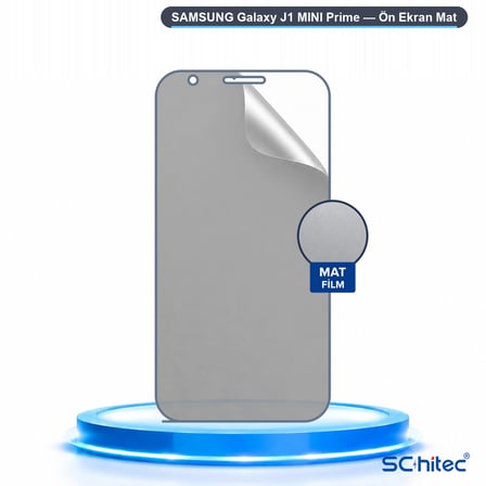 SChitec SAMSUNG Galaxy J1 MINI Prime Uyumlu Ön Yüzey Mat Hidrojel Ekran Koruyucu