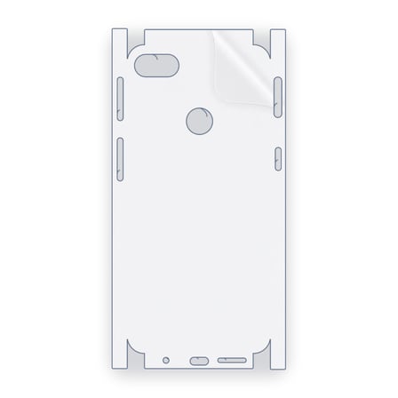 SChitec Infinix Hot 6 Uyumlu Fullbody Arka Kaplama Hidrojel Koruyucu Film