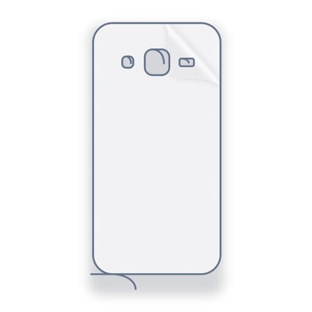 SChitec SAMSUNG Galaxy Core Prime G361H Silver Uyumlu Arka Yüzey Hidrojel Koruyucu Film