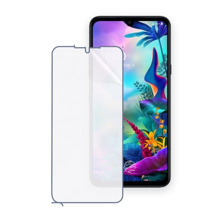 SChitec LG G8X ThinQ Uyumlu Ön Yüzey Nano Şeffaf Hidrojel Ekran Koruyucu