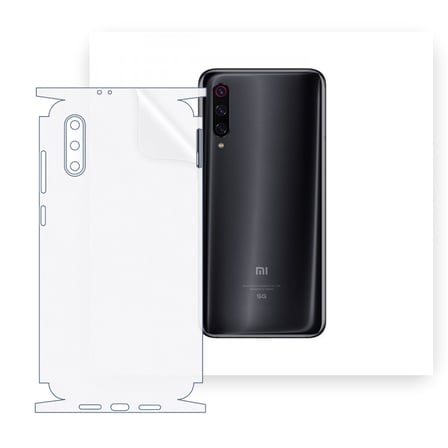SChitec Xiaomi 9 Pro Uyumlu Fullbody Arka Kaplama Hidrojel Koruyucu Film