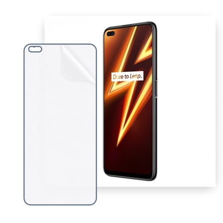 SChitec Realme 6 Pro Uyumlu Ön Yüzey Nano Şeffaf Hidrojel Ekran Koruyucu