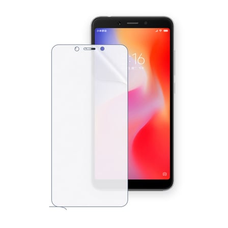 SChitec Redmi 6 Uyumlu Ön Yüzey Nano Şeffaf Hidrojel Ekran Koruyucu