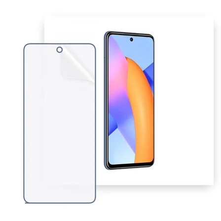 SChitec HONOR 10X lite Uyumlu Ön Yüzey Nano Şeffaf Hidrojel Ekran Koruyucu