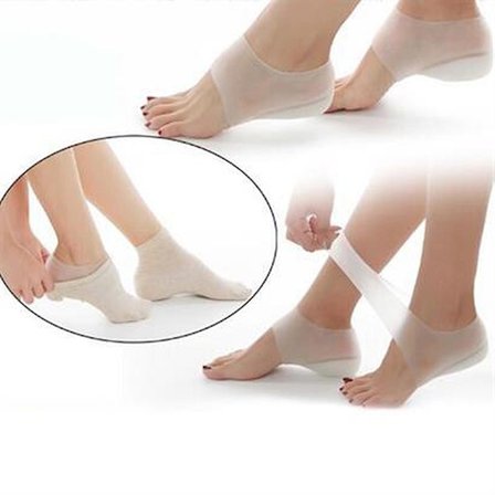 BUFFER® Unisex Görünmez Silikon Topuk Yükseltici