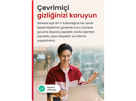 MCAFEE(UE) LiveSafe (Windows, macOS, Android, iOS, ChromeOS) - Sınırsız Cihaz - 1 Yıllık Abonelik (Ürün Anahtar Kartı)