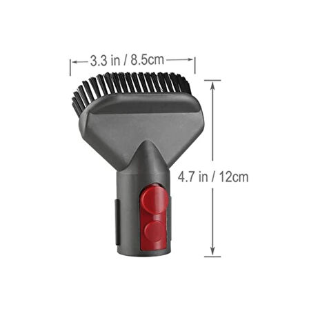 FilterHauz Dyson Uyumlu V7 V8  Temizlik Başlığı Fırça Uç