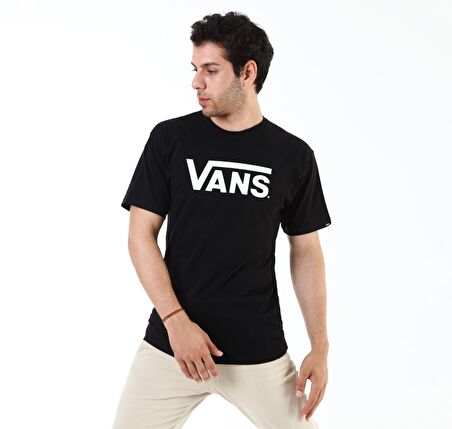 000GGGY281-R Vans Classic Erkek T-Shirt Siyah
