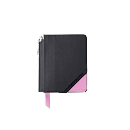 Cross Jotzone Defter Small Siyah Pembe AC273-4S