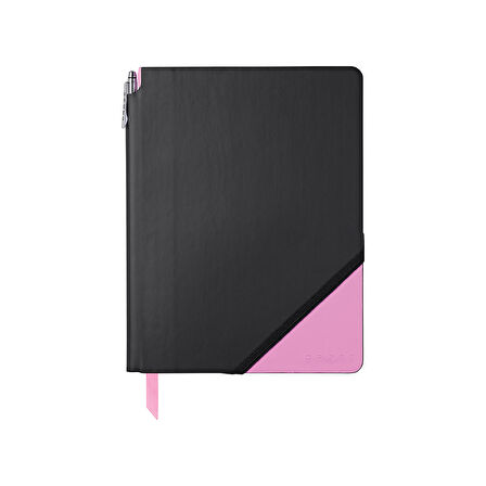 Cross Jotzone Defter Large Siyah Pembe AC273-4L