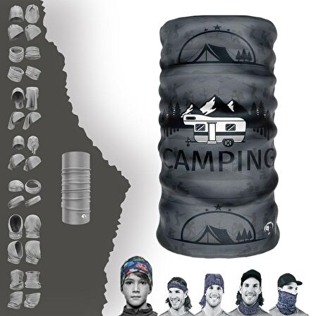 Camping/Kampçılık Boyunluk Bere Bandana Maske Bone Toka Saçbandı