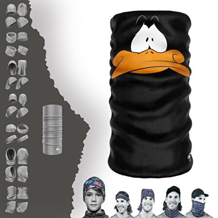 Daffy Duck Boyunluk Bere Bandana Maske Bone Toka Saçbandı