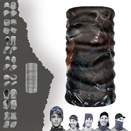 Galaksinin Koruyucuları1 Boyunluk Bere Bandana Maske Bone Toka Saçbandı