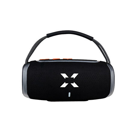 RGB Bluetooth Hoparlör, 5 Saat Çalma Süresi, 20 W, Bluetooth 5.3 TWS Outdoor Ses Bombası Siyah X6701_M0