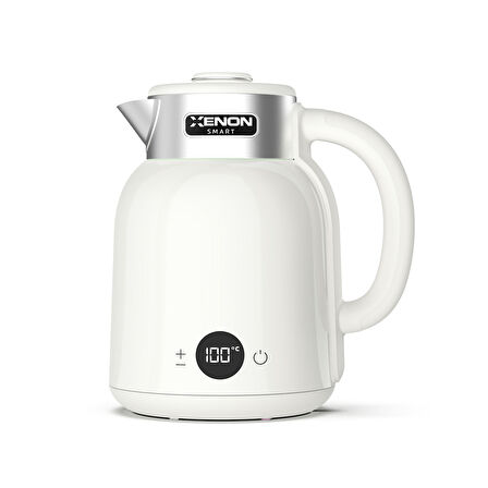 Xenon Smart Akıllı Kettle 1.5LT Hacimli Ön Ayarlı Isıtma Özellikli Led Ekranlı 360° Dönebilen 2200W Su Isıtıcı X7101