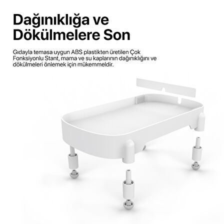 Xenon Smart Mama Kabı Standı Kaymaz Tabanlı Çok Fonksiyonlu Yükseltilebilir Ayarlanabilir Ayaklı Bracket X8788