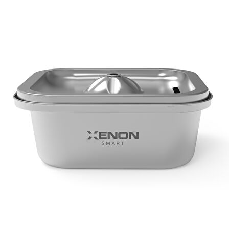 Xenon Smart Akıllı Otomatik Kedi Tuvaleti Mobil Uygulama Kontrollü Mama Kabı Çelik Su Pınarı ve Filtresi 4'lü Pet Seti