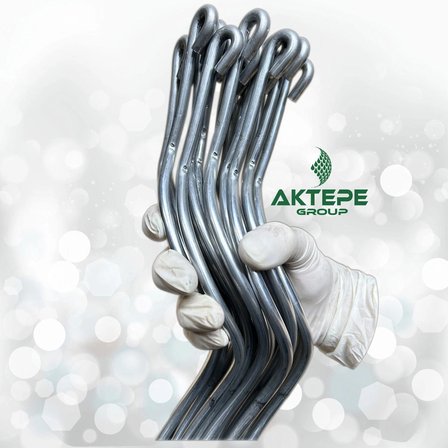 10 Adet 150 Cm Metal Spiral Bitki Destek Çubuğu Fidan Bağlama Teli Ve Çiçek Teli