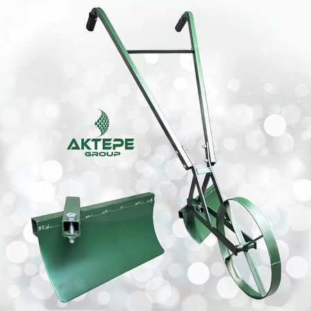 4 Aparatlı Çapa Arabası Fide Kenar Çevreleme Çapalama Ot Yolma Karık Açma Manuel Çapalama Makinesi