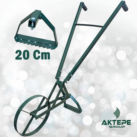 Pancar Ara Çapası 3 Bıçaklı Ot Sökme Ot Yolma Tırpan Çapası 20 Cm 28 Cm 36 Cm Üç Çelik Bıçak