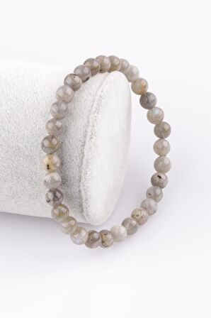 Labradorit Doğal Taş Bileklik 6 Mm