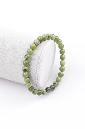 Yeşim Doğal Taş Bileklik 8 Mm