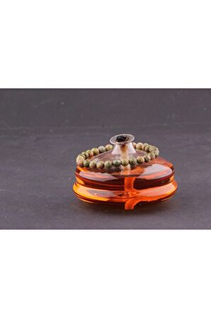 Unakit Doğal Taş Bileklik 6 mm