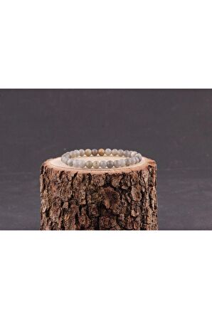 Doğal Taş Labrodorit Bileklik 6mm