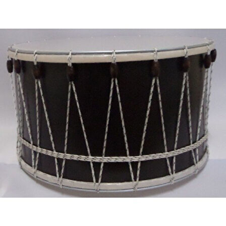 Asma Davul,Folklor Davulu İpli Boncuklu 50 cm