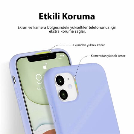 Xiaomi Redmi Note 8 İçi Kadife Soft Logosuz Lansman Silikon Kılıf - Pembe