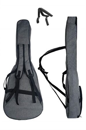 Midex ELC-40 Case Elektro Gitar Çantası Gigbag Su Geçirmez Kalın Kılıf (Capo Hediye)